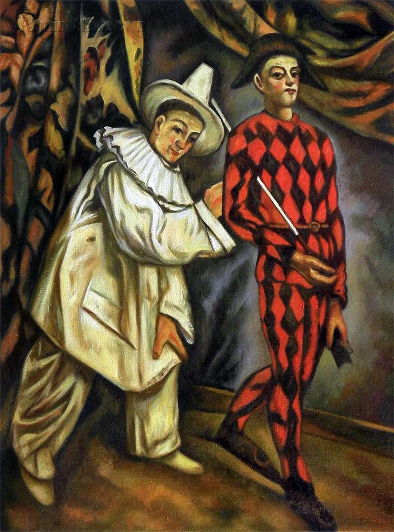 «Пьеро и Арлекин» (Pierrot and harlequin)